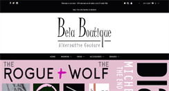 Desktop Screenshot of belaboutique.com